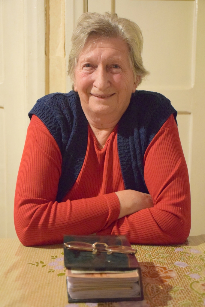 Koknesiete Maiga Getca. Ik rītu saka paldies Dieviņam un mammai, kas laida pasaulē. 
Autors: Imants Kaziļuns