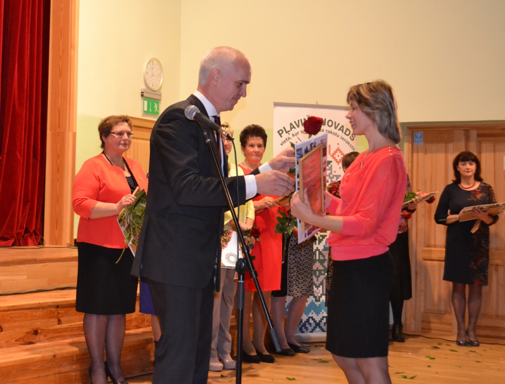 Paldies Pļaviņu novada ģimnāzijas skolotājai Kristiānai Balodei! 
Autors: Sandra Pumpure