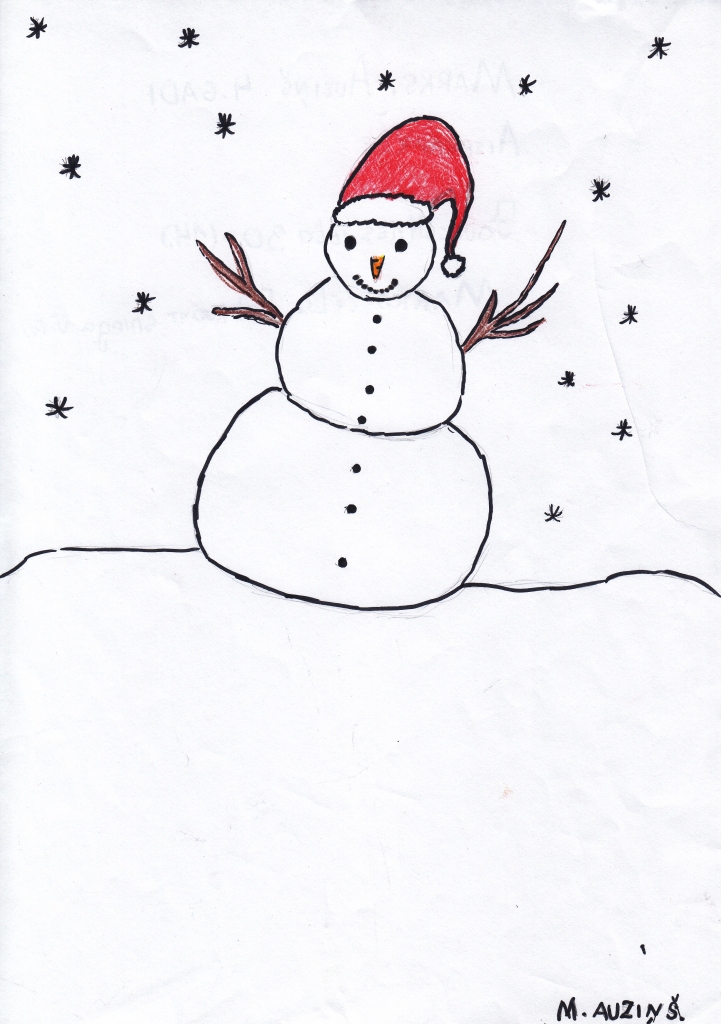 Sniegavīrs. Marks Auziņš (Aizkraukle)