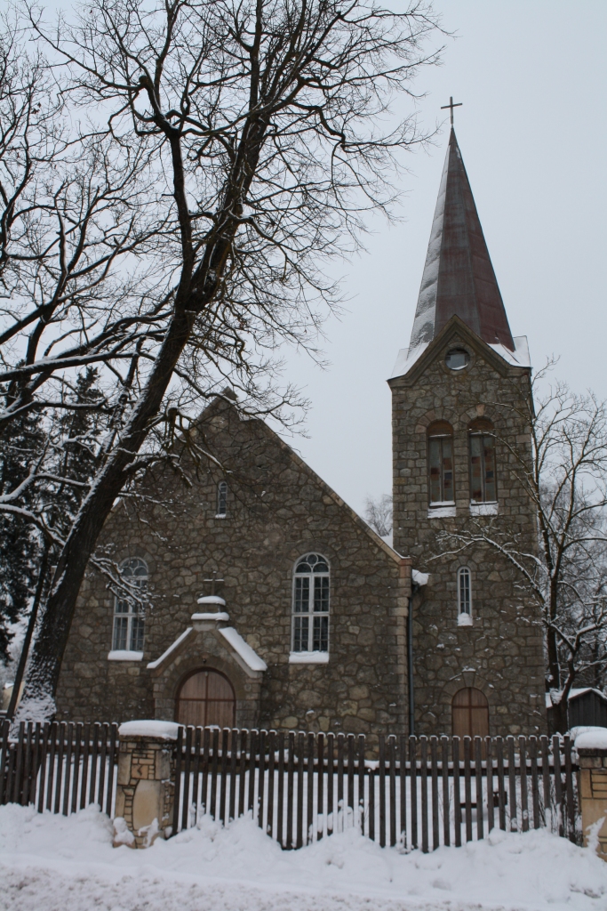 BAZNĪCAS SMAILE jau redzama iztālēm, iebraucot pilsētā. 
Autors: Sandra Pumpure