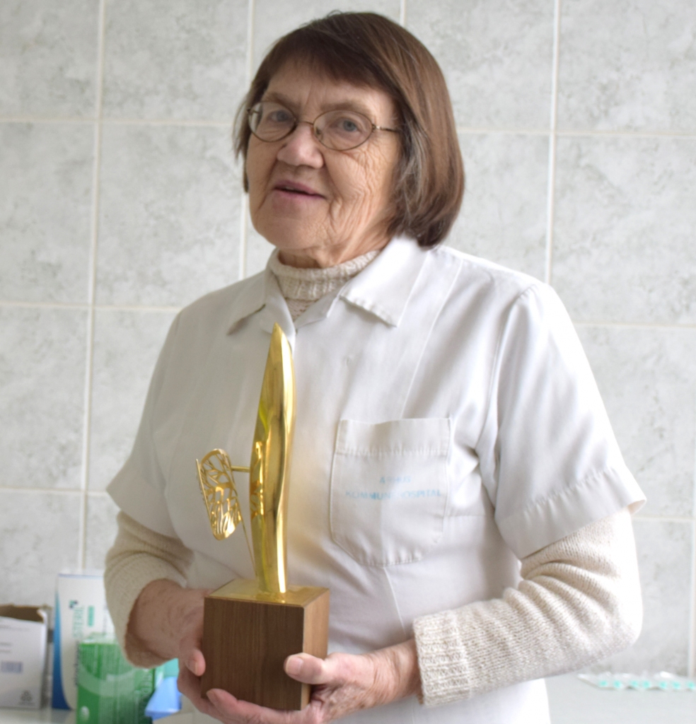 GODAM PELNĪTA. Nozīmīgā balva Melitai Strazdiņai ir pacientu pateicība par rūpēm un atbalstu.
Autors: Sandra Pumpure