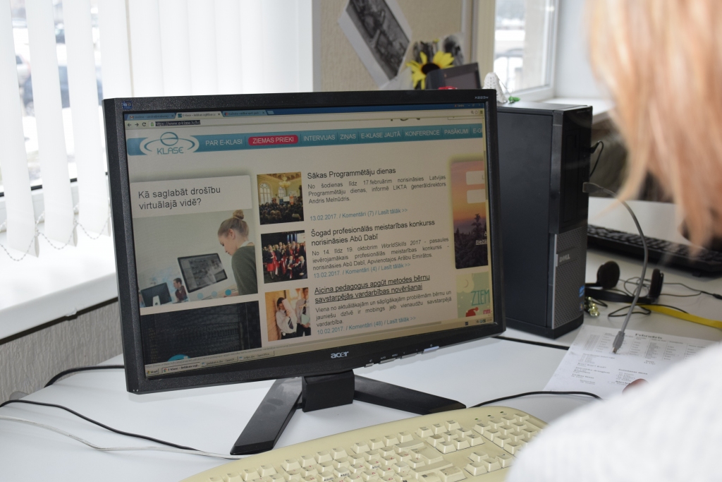 E-vide visās izglītības iestādēs. Aizkraukles novada pašvaldības iniciatīva ir arī pirmsskolas izglītības iestādēm no 1. septembra iekļauties e-klasē.
Autors: Inga Patmalniece