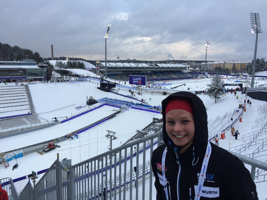 Patrīcija Eiduka Somijā, Lahti.
Autors: no Eiduku ģimenes albuma