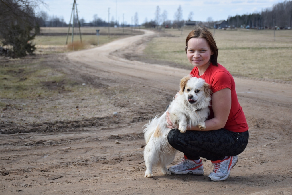 “Ļoti gaidām asfaltu!” teic Daiga Zerne.
Autors: Imants Kaziļuns