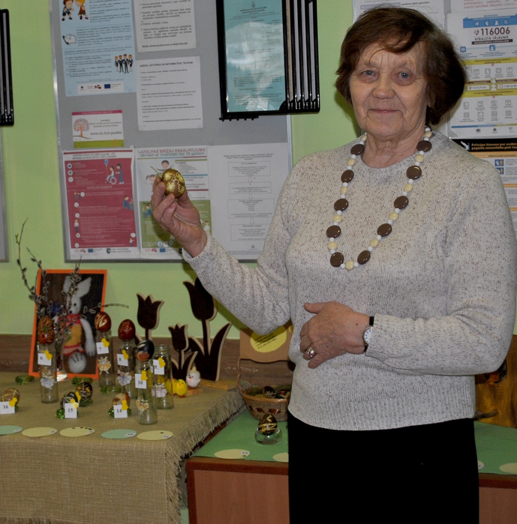 SKAISTUMS PRIECĒ. Visas Irēnas Žurzdinas krāsotās olas ir interesantas.