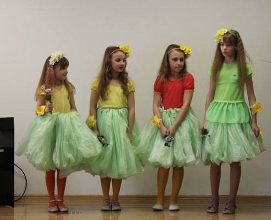 Spicās meitenes svin Lieldienas.
Autors: no Aizkraukles BJC