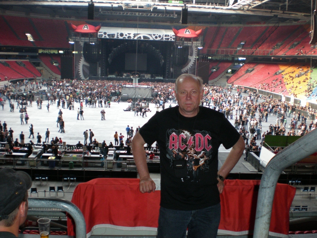 Koncertā Amsterdamā. “Grupa “AC/DC” ir labākais, kas var būt!”
Autors: no personīgā albuma