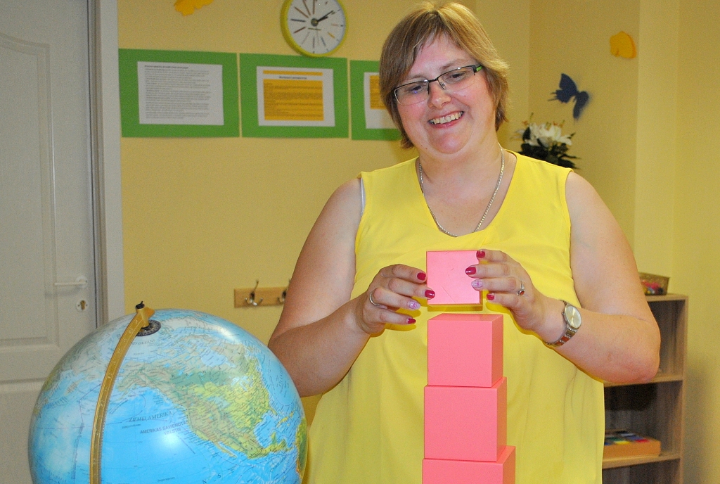 Ar pacietību bērnam var atklāt jaunu pasauli. Montesori pedagoģijas skolotāja Sarmīte Zukule.
Autors: Imants Kaziļuns