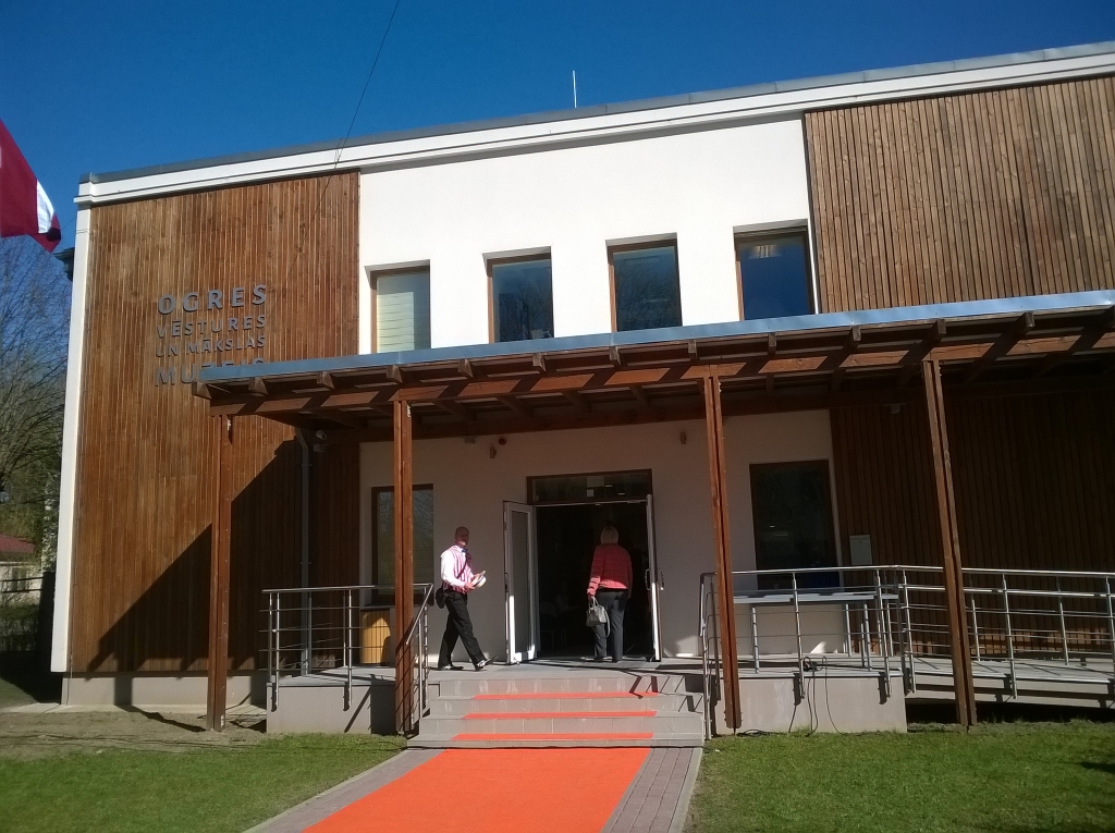 Muzeja ēka Ogrē, Brīvības ielā.
Autors: Līga Patmalniece