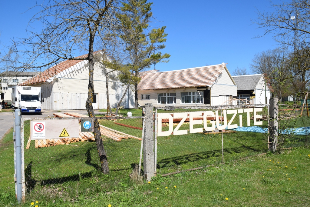 Pārmaiņas. ĢKC “Dzguzīte” pārbūvi plānots pabeigt līdz šī gada nogalei.
Autors: Līga Patmalniece