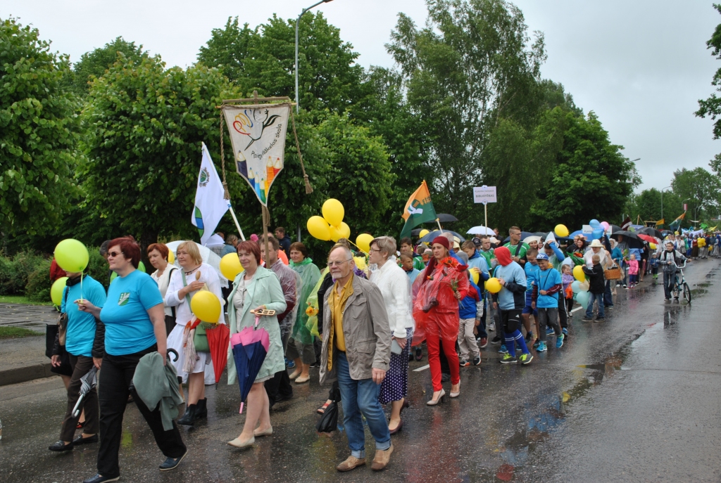 EJAM LIELI, EJAM MAZI. Svētku gājiens.
Autors: Sandra Pumpure