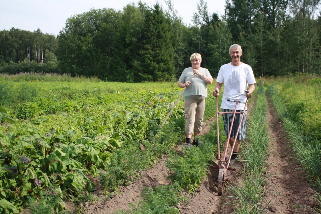 Savām rokām izaudzēts. Kurmenieši Taņa Romančuka un Sergejs Kaļikovs.
Autors: Imants Kaziļuns