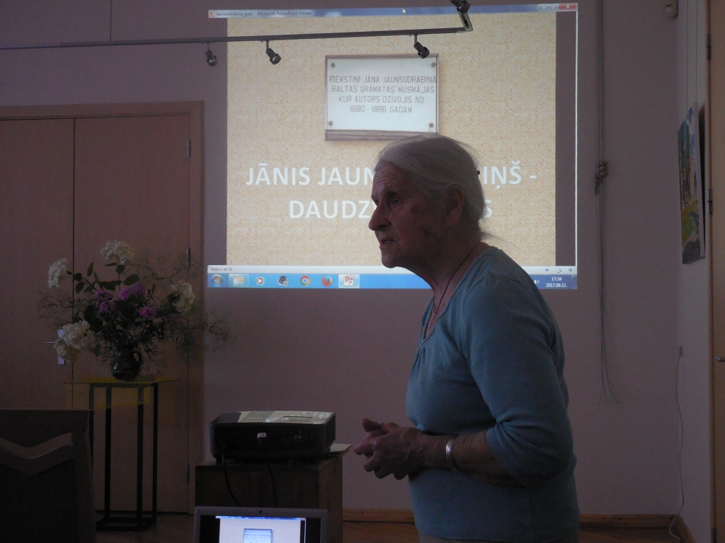 IZCILI RADOŠA PERSONĪBA — par Jāni Jaunsudrabiņu teic Ilze Līduma.
