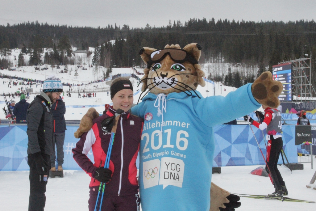 Patrīcija Eiduka gatavojas 2018. gada ziemas olimpiādei Korejā.