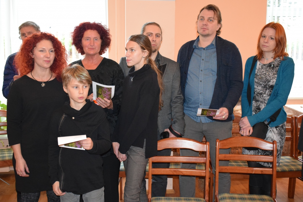 Veinbergu ģimene no Kalvīšu dzimtas.