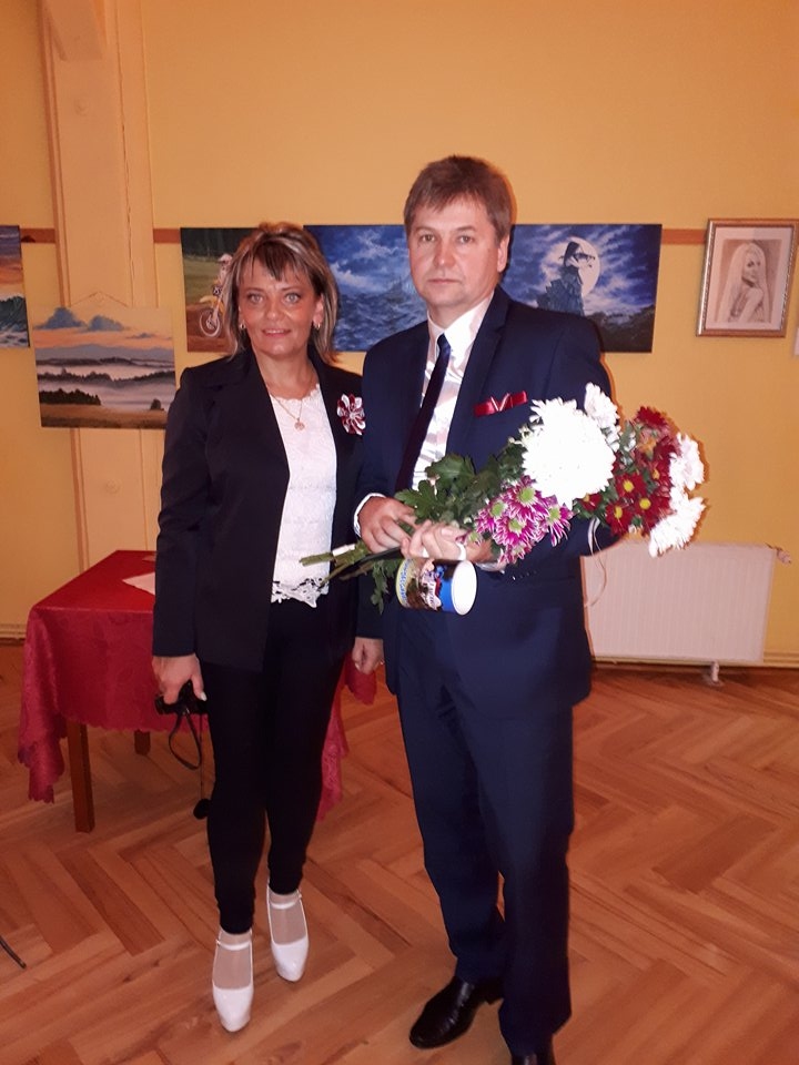 Par stipru Jaunjelgavas novadu! Ints Stuglis, tāpat kā citi secieši, apbalvojumu saņēma Seces pagastā. Attēlā — kopā ar sievu Elitu Stugli.
Autors: Astrīda Mencendorfa