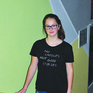 GUDRĀKĀ SEPTĪTKLASNIECE LATVIJĀ — pļaviņiete Una Ivanova.