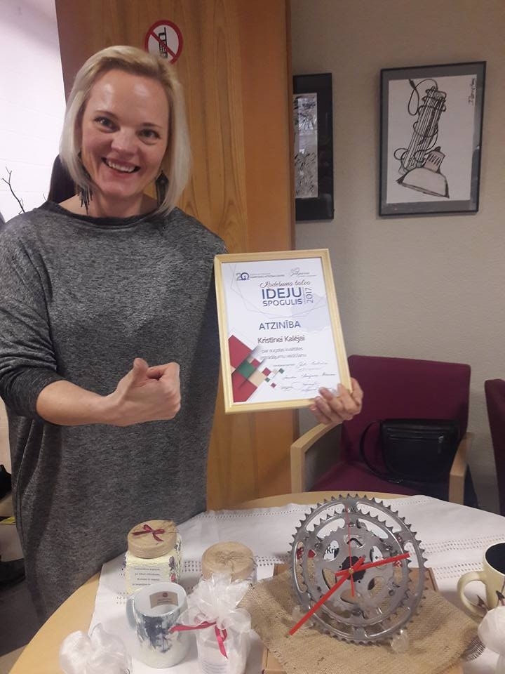 BALVA jaunjelgavietei Kristīnei Kalējai ir negaidīts pārsteigums, kas sagādājis lielu prieku.
Autors: no Kristīnes albuma