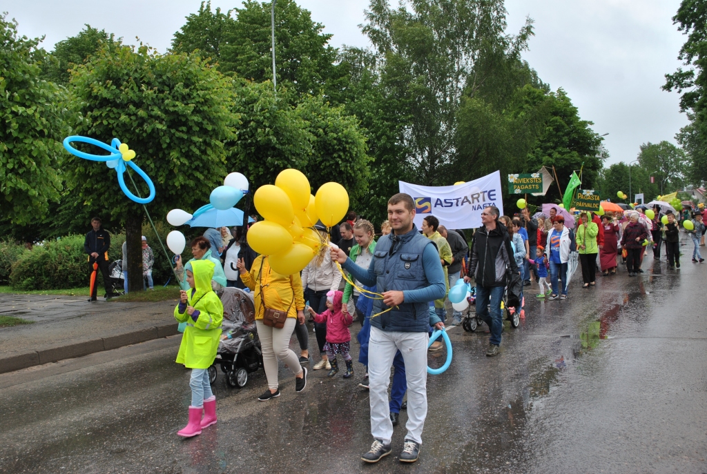 Novadu svētki — vieni no apmeklētākajiem gada pasākumiem.
Autors: no “Staburaga” arhīva