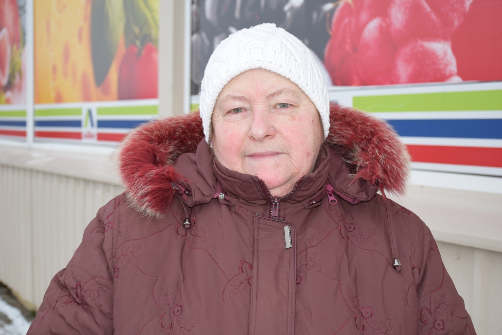 Zinaida Dubašinska,  pensionāre no Seces