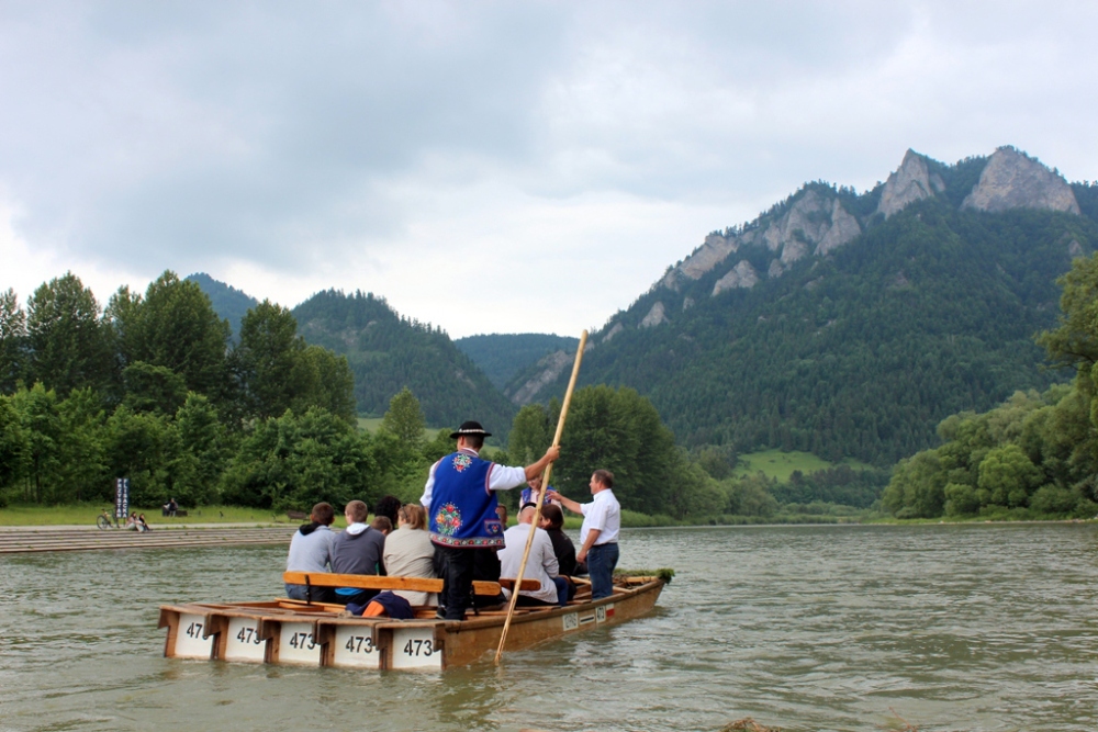Braukšana ar plostu pa Dunajecu bija pēdējais pieturpunkts Slovākijas Tatru ceļojumam.