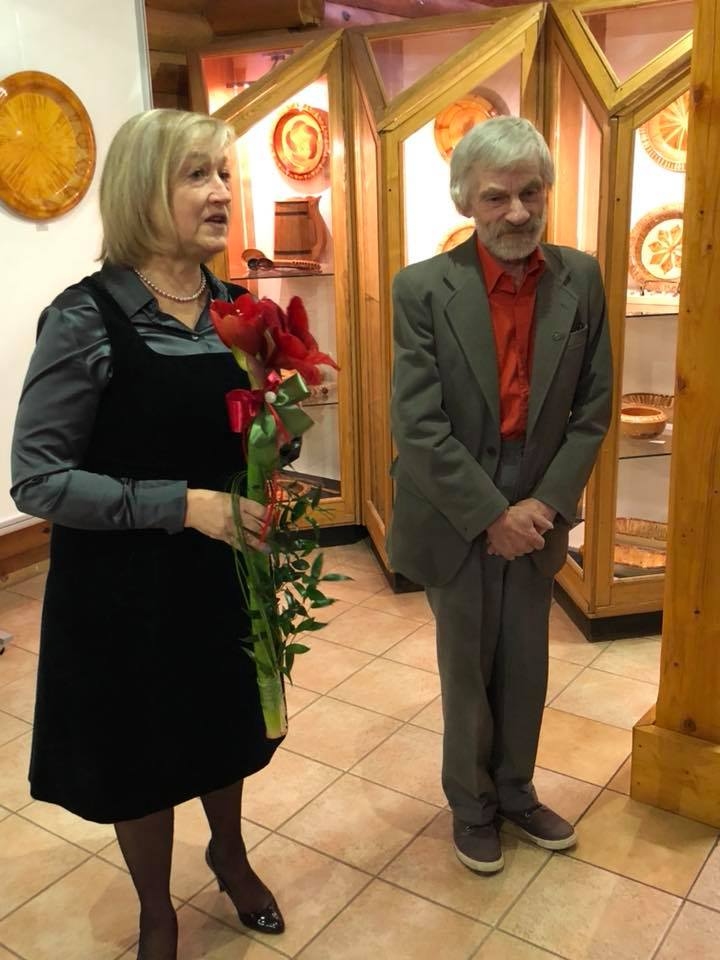 Atklāj Pētera Grauduļa izstādi.
Autors: Leons Līdums