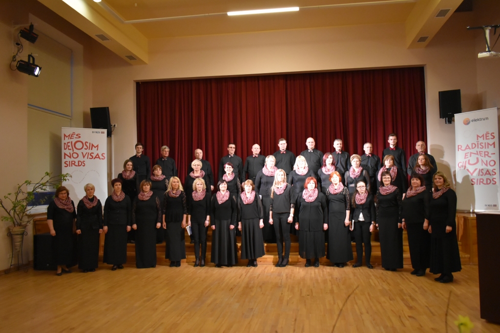 JAUNS, BET PĀRLIECINOŠS KOLEKTĪVS. Seces pagasta kultūras nama jauktais koris “Vīgante” šī gada koru skatē.
Autors: Guna Mikasenoka