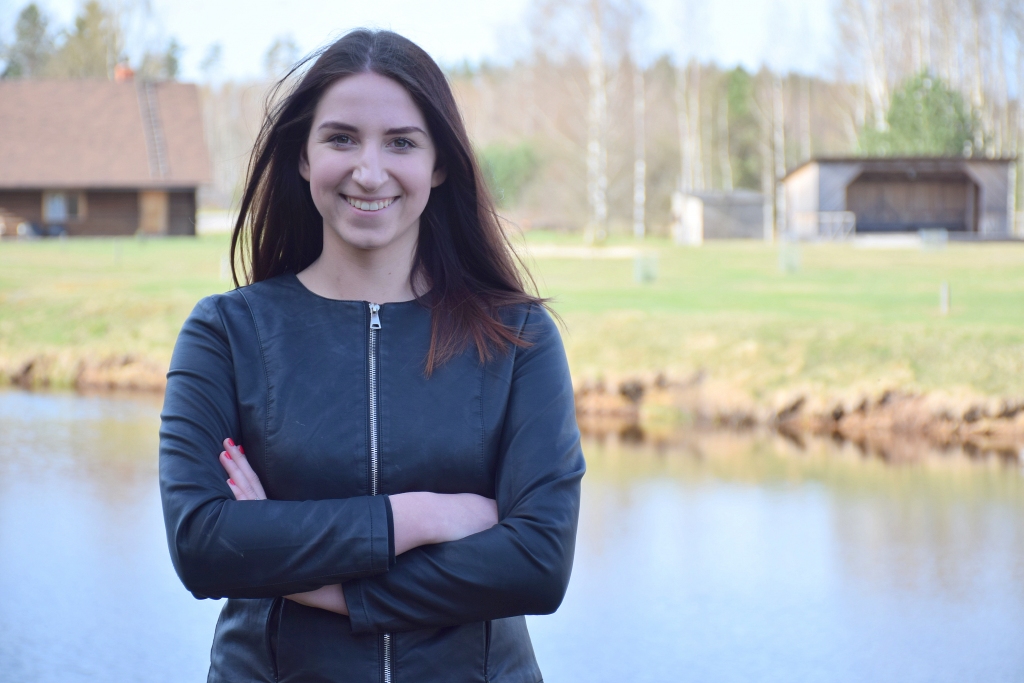 Zina, ko vēlas sasniegt. Ieva Strupa no Valles šogad absolvēs 12. klasi un dosies uz Jelgavu mācīties par meža inženieri.
Autors: Imants Kaziļuns