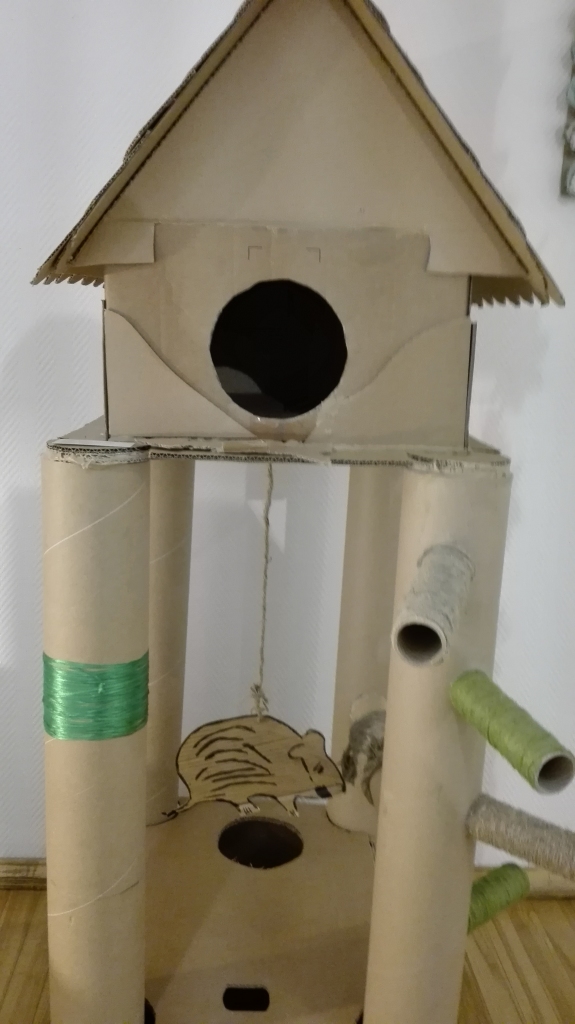 KAĶU PRIEKAM — mājiņa.