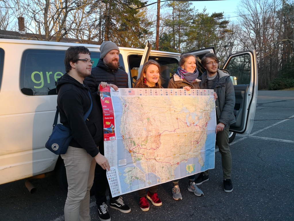 Pēc pēdējā koncerta. Pieveiktais maršruts.
Autors: no K. Stroda albuma