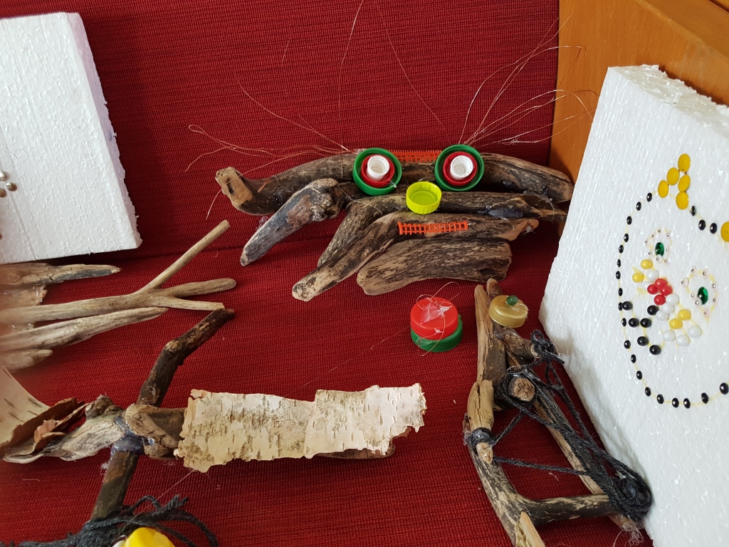 Varēja radoši izpausties.