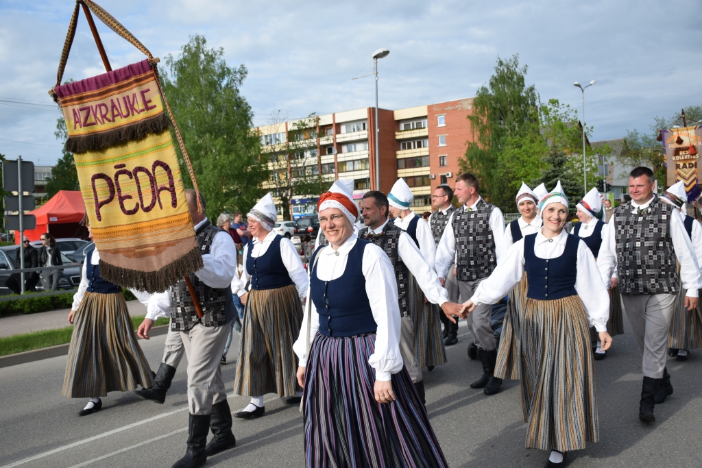 2017. gada Aizkraukles novada svētku gājienā.
Autors: no 