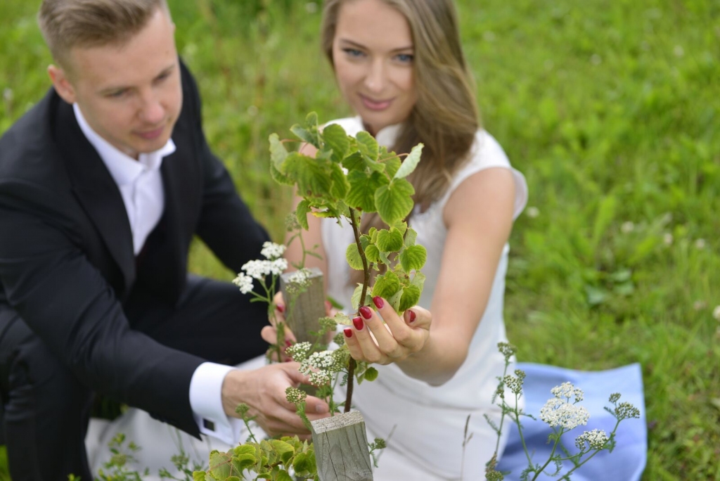 Sava liepiņa. Likteņdārzā aug arī Danas un Igora stādītais kociņš.
Autors: no Danas Bjorkas albuma