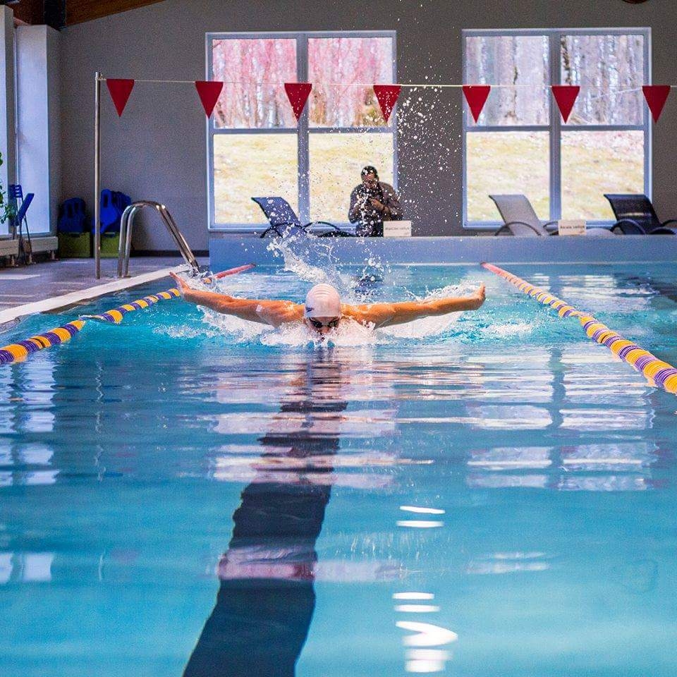 Atis Āre Kokneses peldbaseinā.
Autors: no personīgā albuma