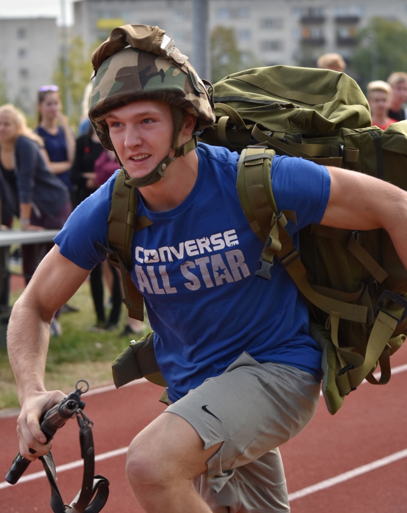 Pārbaudījumu karalis. Oļegs Kozjakovs par savu augstvērtīgo sniegumu stafešu uzdevumos tika atzīts par spējīgāko jaunieti.