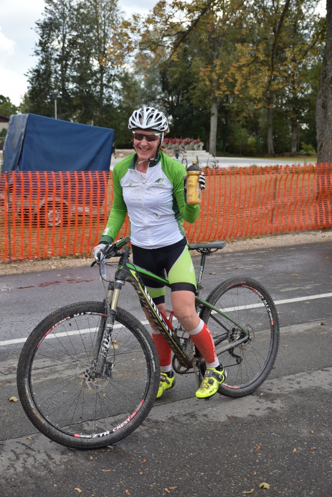 PĒC FINIŠA — Inese Zvirgzdiņa.