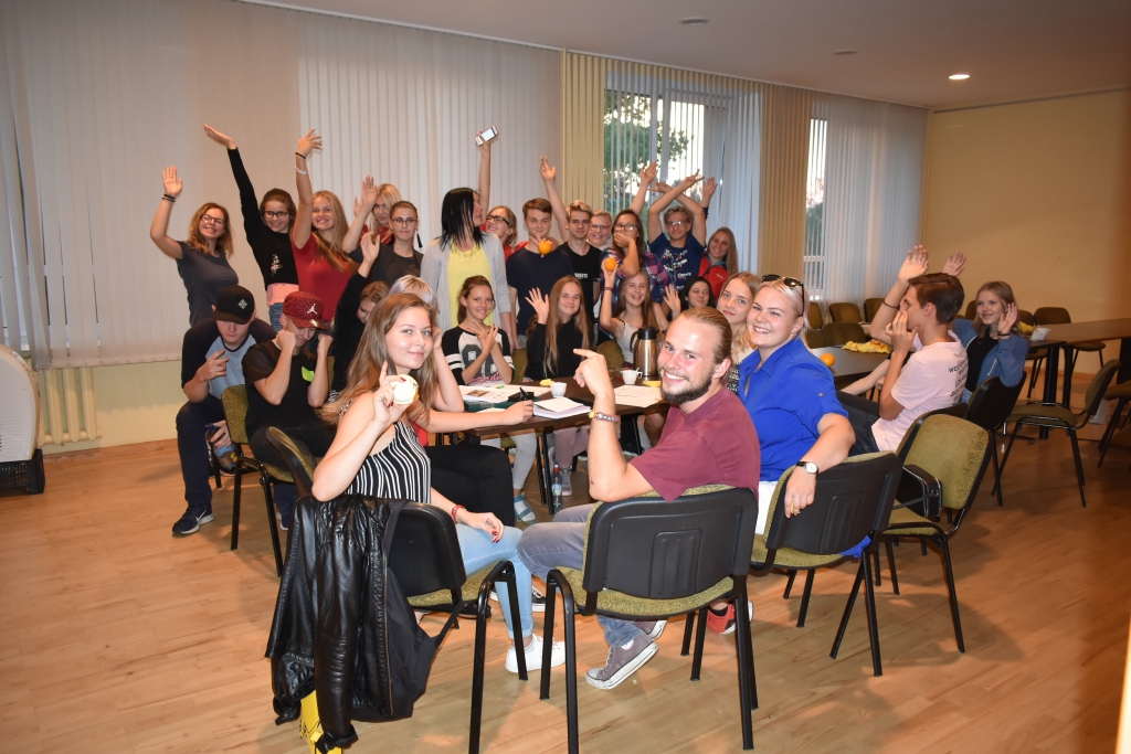 Kopā esam spēks! Aizkraukles jauniešu domes sanāksme, kurā apspriesti plānotie darbi un vēlmes.