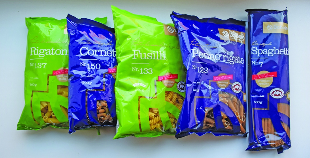 Dažādi. Konkursa uzvarētāji varēs izbaudīt piecu veidu makaronus.