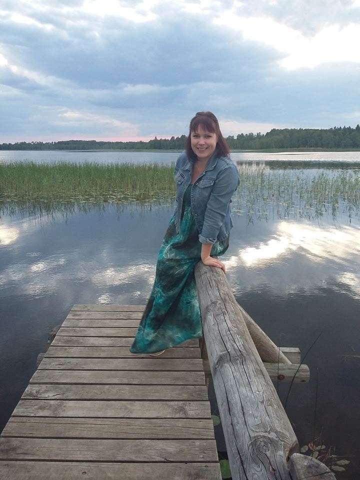 Plāteres ezera burvības aizrauta. Ieva Mediņa.
Autors: no personīgā albuma