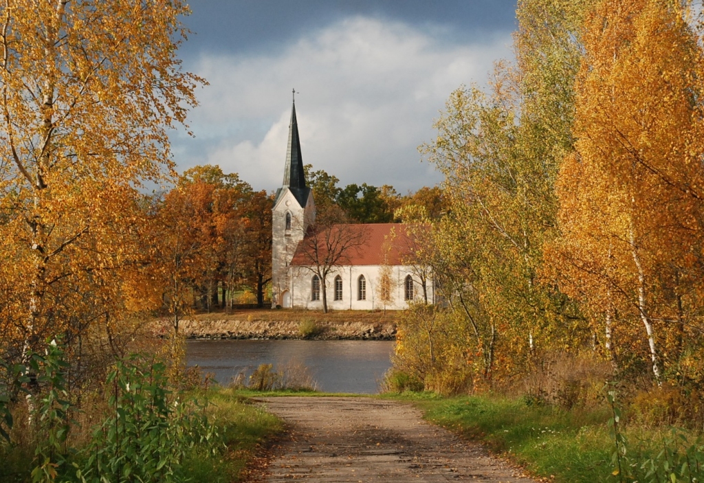SKATS UZ KOKNESES LUTERĀŅU BAZNĪCU.
Autors: Aivara Bites foto