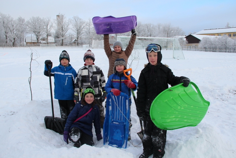 Mirklis no sniega dienas. Šogad Koknesē tā notiks jau trešo reizi.
Autors: no www.koknesessportacentrs.lv