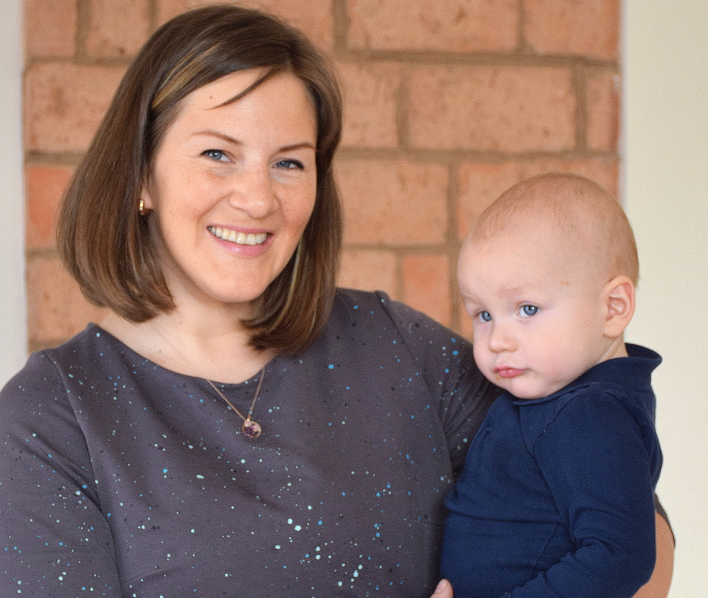 Baiba Kauliņa ar jaunāko dēlu Albertu.
Autors: Imants Kaziļuns