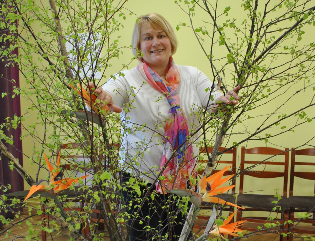 Svētku sajūta 8. martā ir arī Allai Purvinskai.