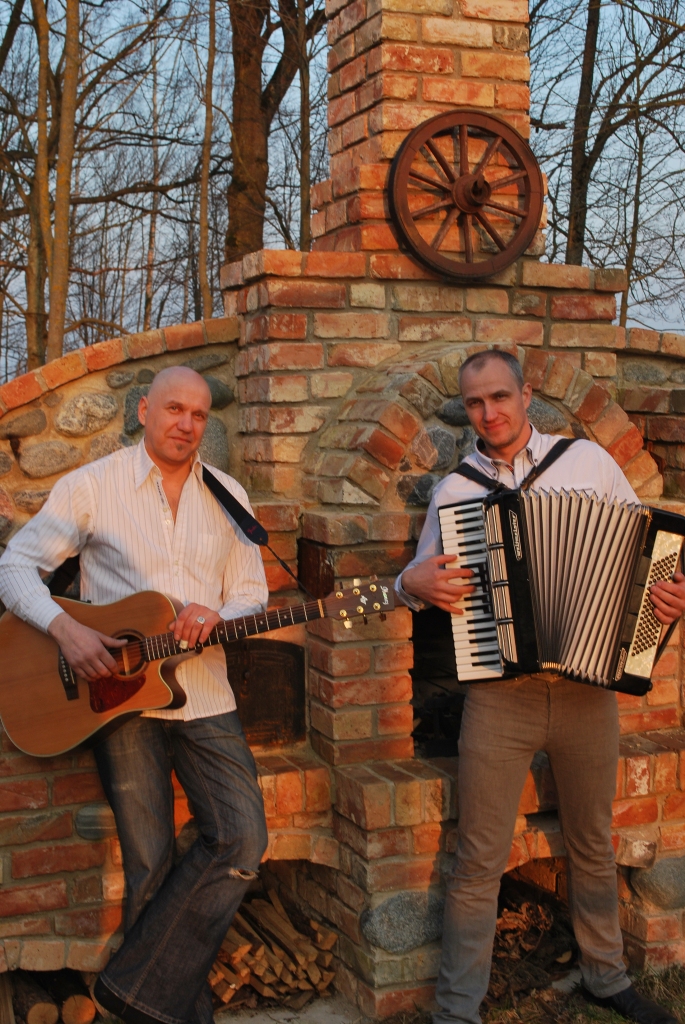 “Kalvadoss” tuvplānā — Aigars Mikas (no labās)  un Juris Carevs.
Autors: no “Kalvadosa”