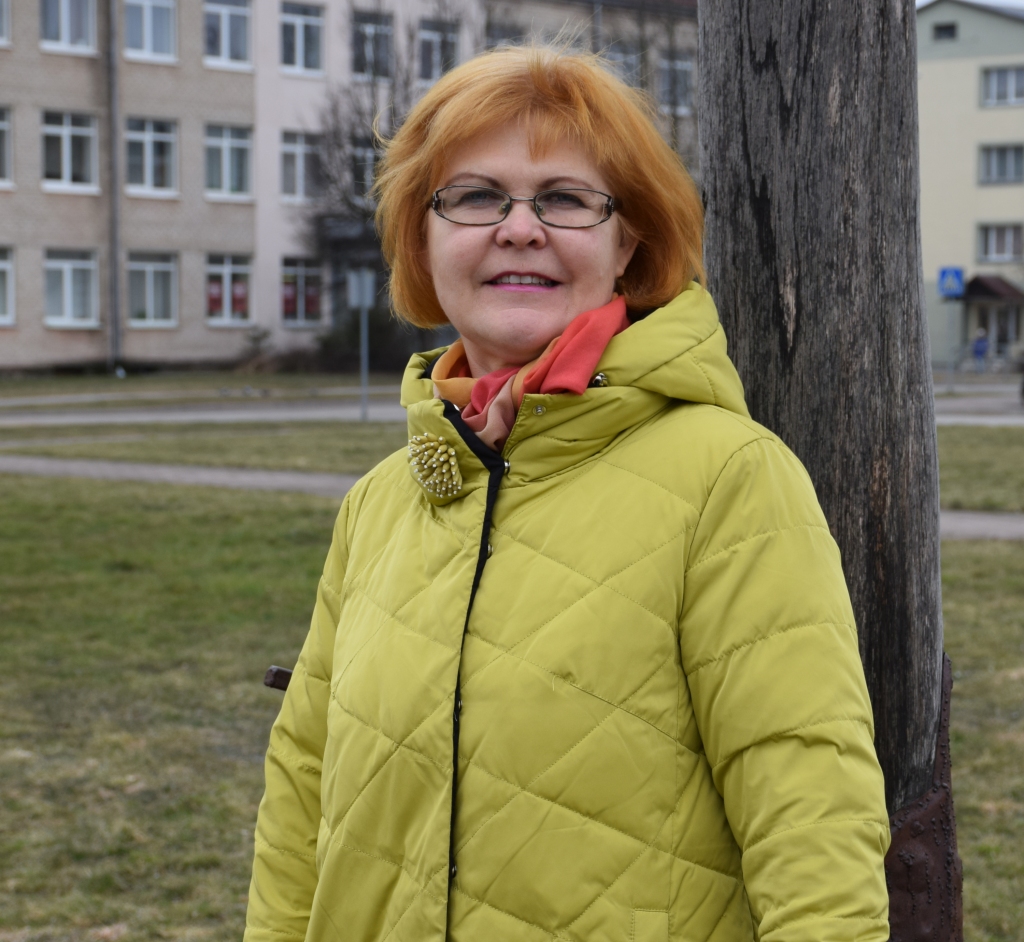 AR SKATU PAVASARĪ. Marita Vaivode sevi noteikti dzīvē uzskata par optimisti.