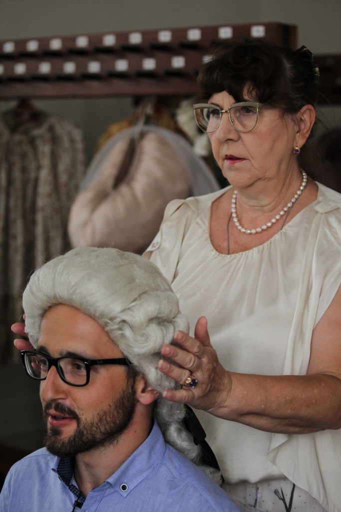 EDGARS BĒRZIŅŠ vienā no filmēšanas epizodēm pagājušajā sezonā.