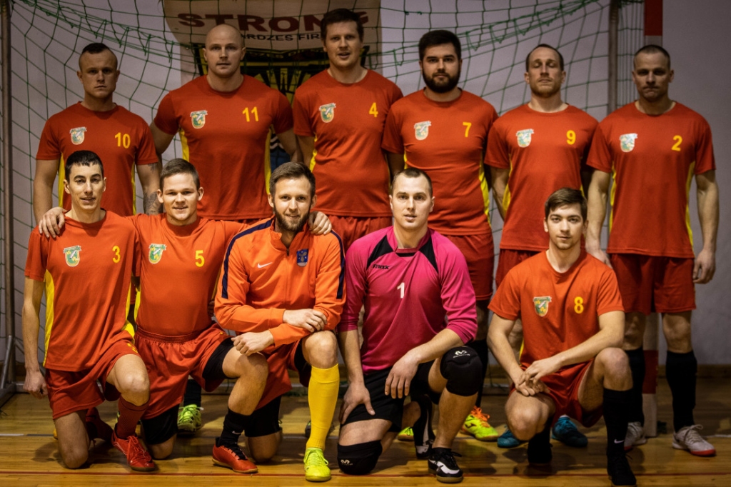 Vienība “Skrīveri” pastiprinātā sastāvā turnīrā “Strong kauss 2019”.
Autors: no personīgā albuma