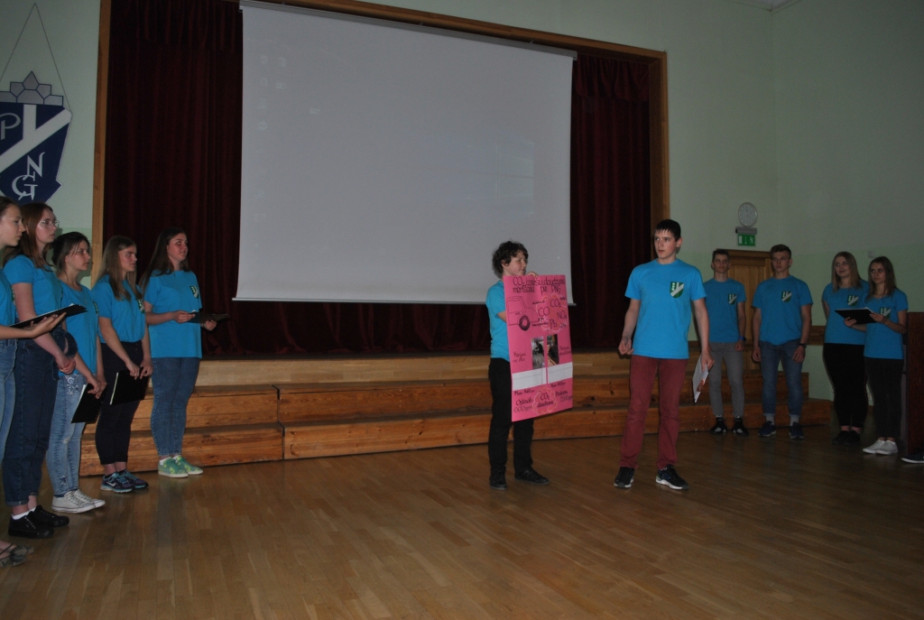 DARA UN STĀSTA. Skolēni prezentē savus aktīvos pētījumus vides jomā.