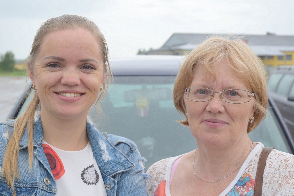 Linda un Mārīte Aizkrauklē