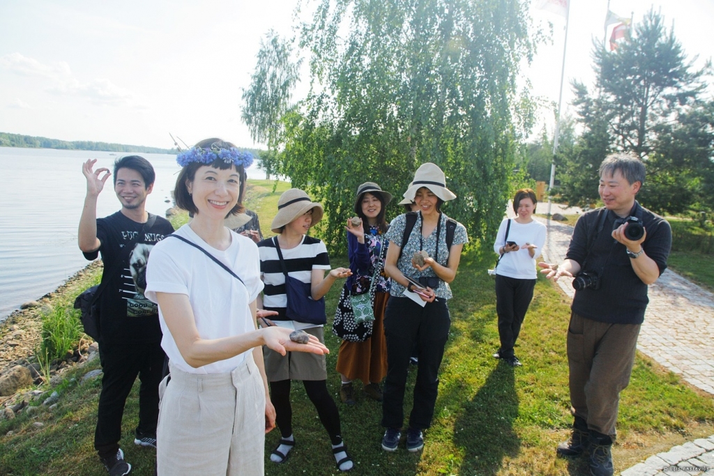 Lai labāk iepazītu tūrisma piedāvājumu, Latviju apmeklēja žurnālistu grupa no Japānas.